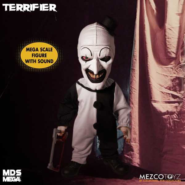 VORBESTELLUNG ! Terrifier: Art the Clown MDS Mega Scale 15 Inch Doll with Sound