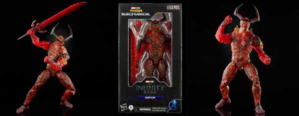Marvel Legends Series 2021 The Infinity Saga Thor Ragnarok Surtur 30 cm Actionfigur