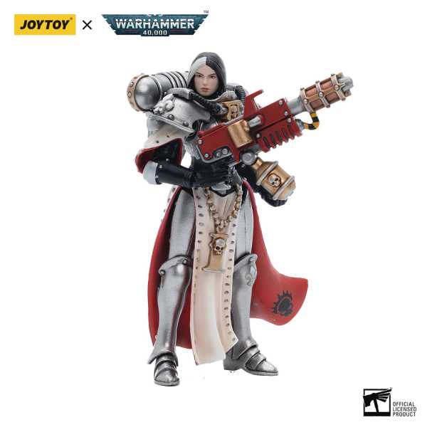 VORBESTELLUNG ! Joy Toy Warhammer 40k Battle S. Order of the Argent Shroud Sister Vitas Actionfigur