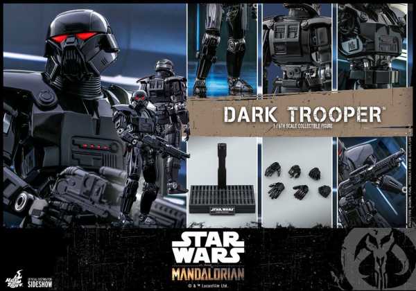 Hot Toys Star Wars The Mandalorian 1/6 Dark Trooper 32 cm Actionfigur