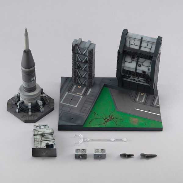 VORBESTELLUNG ! Mobile Suit G SEED Realistic Model Series 1/144 GS06 Heliopolis Battle Stage Diorama