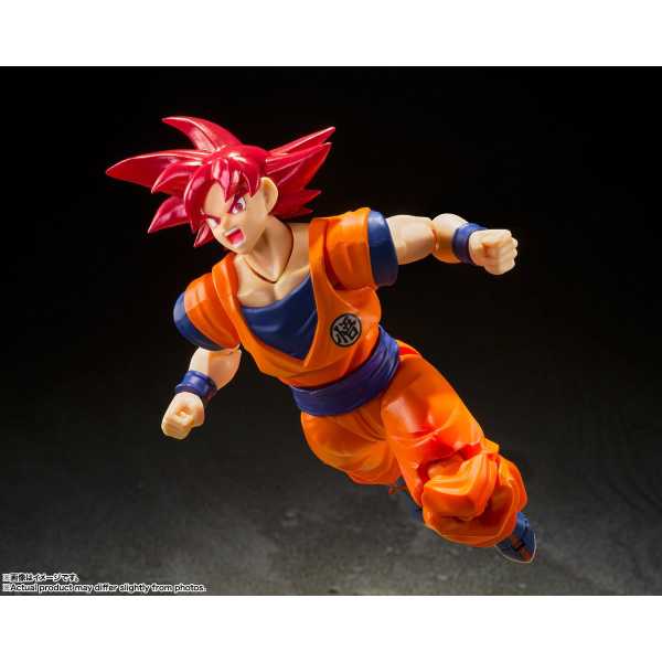 VORBESTELLUNG ! S.H.Figuarts Dragon Ball Super Super Saiyan God Son Goku S God of Virtue Actionfigur