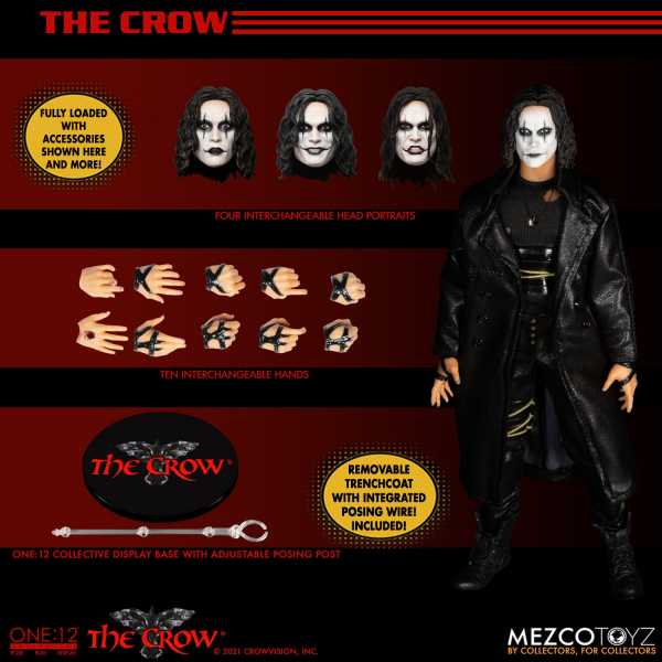 ONE-12 COLLECTIVE THE CROW ACTIONFIGUR