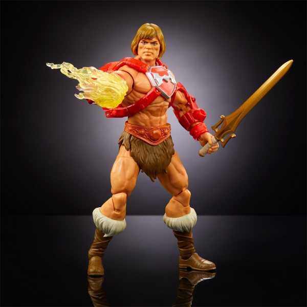 VORBESTELLUNG ! Masters of the Univ. Masterverse New Eternia Thunder Punch He-Man Actionfigur US Box