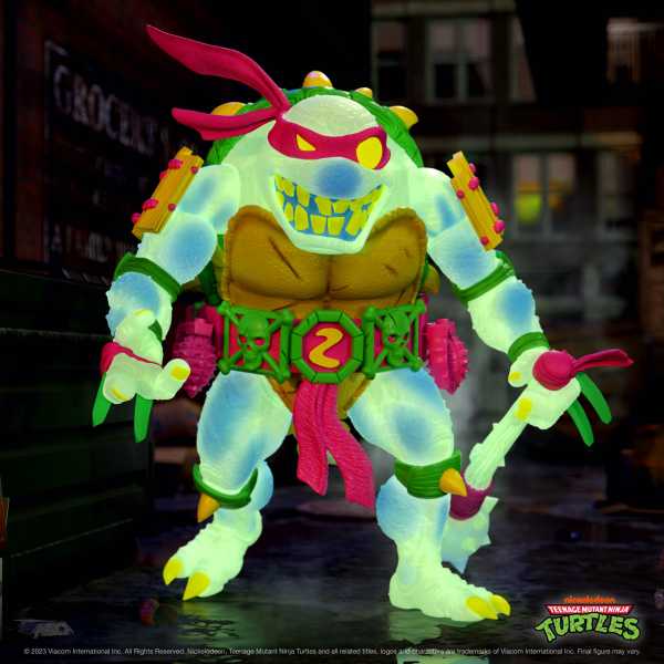 VORBESTELLUNG ! Teenage Mutant Ninja Turtles Ultimates Slash Glow in the Dark Actionfigur Exclusive