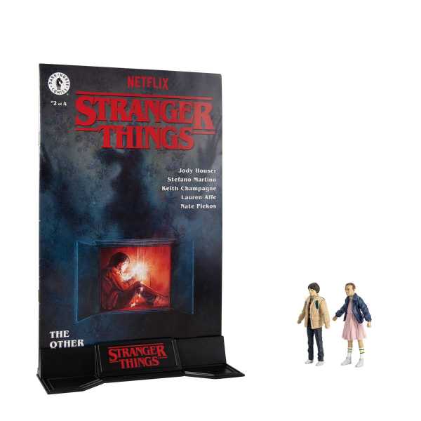 Stranger Things Page Punchers Eleven & Mike 3-Inch Actionfiguren 2-Pack & Comic