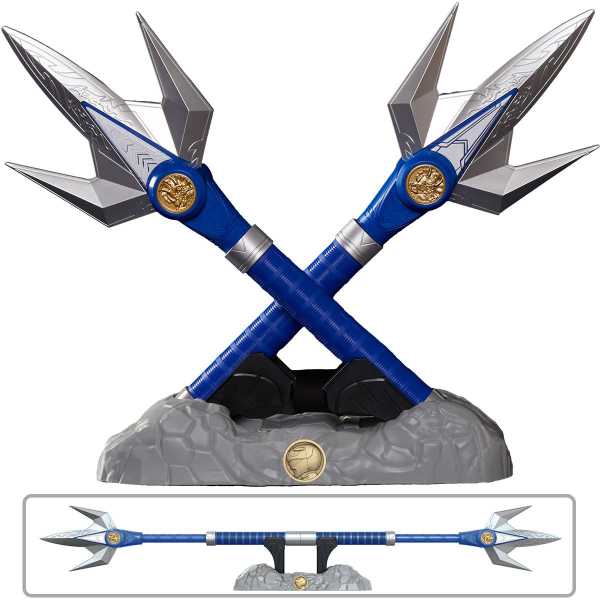 Power Rangers Lightning Collection Mighty Morphin Blue Ranger Power Lance Replik