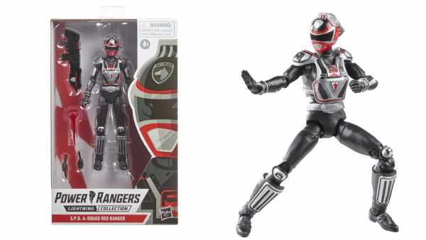 Power Rangers Lightning Collection S.P.D. A-Squad Red Ranger Actionfigur