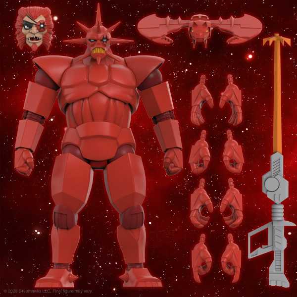 VORBESTELLUNG ! SilverHawks Ultimates Armored Mon Star (Toy Version) 11 Inch Actionfigur