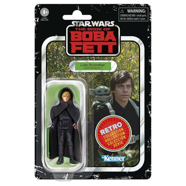 VORBESTELLUNG ! Star Wars Book of Boba Fett Retro Collection Luke Skywalker Jedi Academy Actionfigur