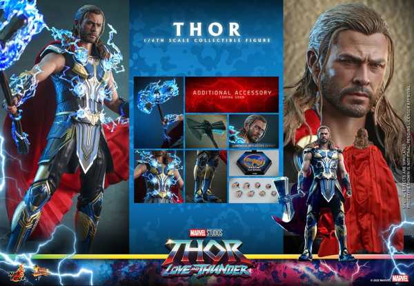VORBESTELLUNG ! Hot Toys Thor: Love and Thunder Masterpiece 1/6 Thor 32 cm Actionfigur Normal Vers.