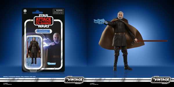 Star Wars The Vintage Collection Attack of the Clones Count Dooku Actionfigur