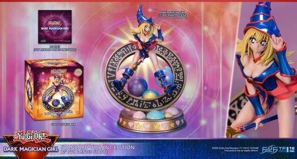 AUF ANFRAGE ! Yu-Gi-Oh! Dark Magician Girl 30 cm PVC Statue Standard Vibrant Edition