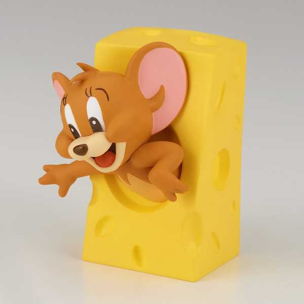 AUF ANFRAGE ! TOM & JERRY COLLECTION I LOVE CHEESE V2 JERRY FIGUR