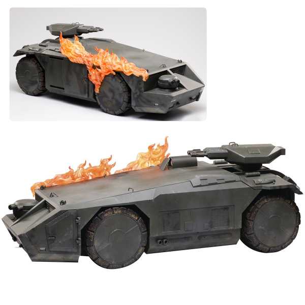 ALIENS BURNING ARMORED PERSONNEL CARRIER PX 1/18 SCALE VEHICLE FAHRZEUG