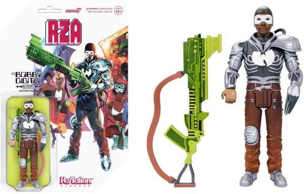 The RZA Bobby Digital 3 3/4-Inch ReAction Actionfigur