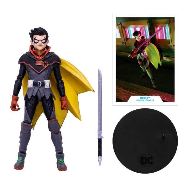 McFarlane Toys DC Multiverse Damian Wayne Robin Infinite Frontier 7 Inch Actionfigur