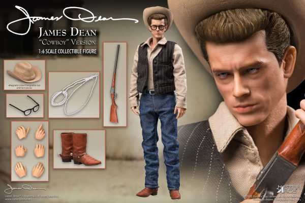 James Dean 1/6 James Dean Cowboy Version 30 cm Actionfigur