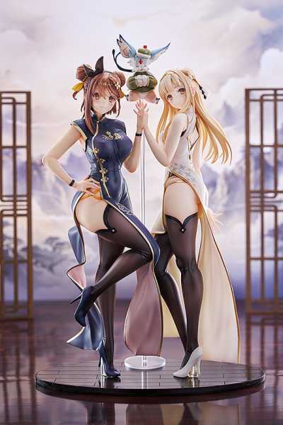 VORBESTELLUNG ! Atelier Ryza 2: Lost Legends & the Secret Fairy Ryza & Klaudia Chinese Dress Statuen