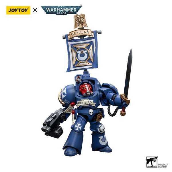 Joy Toy Warhammer 40k 1/18 Ultramarines Terminators Sergeant Bellan Actionfigur