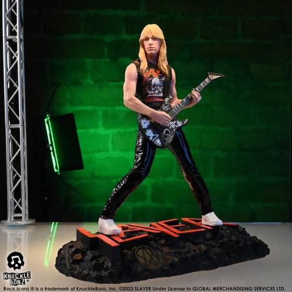 VORBESTELLUNG ! Rock Iconz Slayer 1/9 Jeff Hanneman II 22 cm Statue