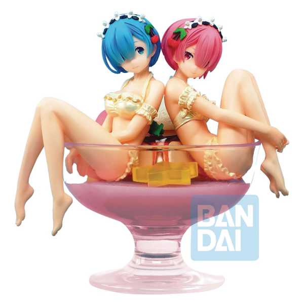RE:ZERO STARTING LIFE IN ANOTHER WORLD REM & RAM PUDDING FIGUR