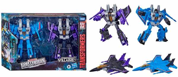 Transformers Generations WFC Voyager Skywarp & Thundercracker Actionfiguren 2-Pack