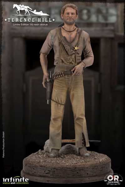TERENCE HILL OLD & RARE 1/6 RESIN STATUE