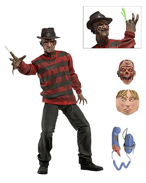 NECA A NIGHTMARE ON ELM STREET 30TH ANNIVERSARY ULTIMATE FREDDY 17,5 cm ACTIONFIGUR