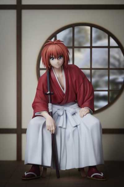VORBESTELLUNG ! Rurouni Kenshin Kenshin Himura 15 cm Statue
