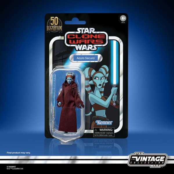 Star Wars The Clone Wars Vintage Collection 2022 Aayla Secura Actionfigur
