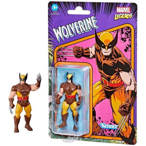 Marvel Legends Retro 375 Collection Wolverine 3 3/4-Inch Actionfigur