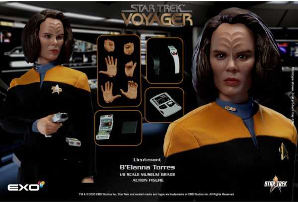 VORBESTELLUNG ! Star Trek: Voyager Chief Engineer B'Elanna Torres 1:6 Actionfigur