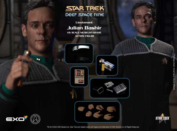 VORBESTELLUNG ! Star Trek: Deep Space Nine Dr. Julian Bashir 1:6 Scale Actionfigur