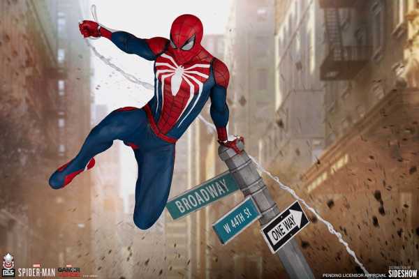 AUF ANFRAGE ! Marvel's Spider-Man 1/6 Spider-Man: Advanced Suit 36 cm Statue
