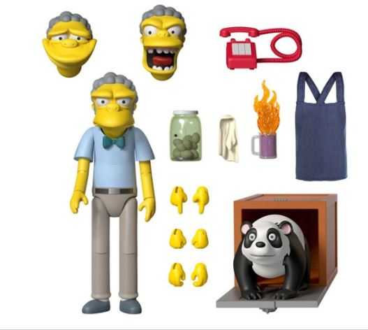 The Simpsons Ultimates Moe 7 Inch Actionfigur