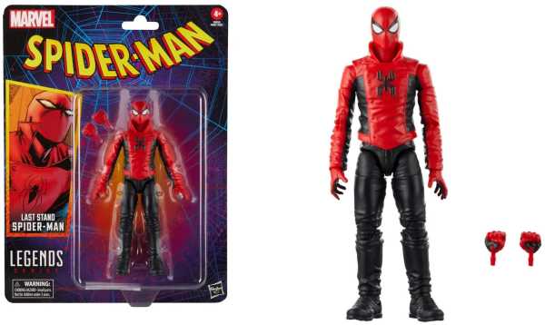 Marvel Legends Spider-Man Retro Last Stand Spider-Man 6 Inch Actionfigur