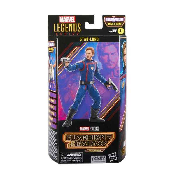 Marvel Legends Guardians of the Galaxy Vol. 3 Star-Lord 6 Inch BaF Actionfigur