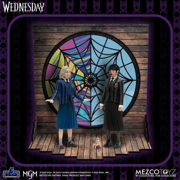 VORBESTELLUNG ! Wednesday 5 Points Wednesday Addams and Enid Sinclair 5 Points Actionfiguren Box Set