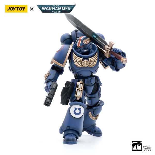 VORBESTELLUNG ! Joy Toy Warhammer 40k 1/18 Ultramarines Primaris Lieutenant Argaranthe Actionfigur