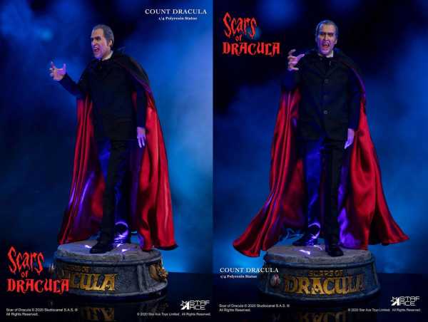 SCARS OF DRACULA COUNT DRACULA 2.0 1/4 POLYRESIN STATUE