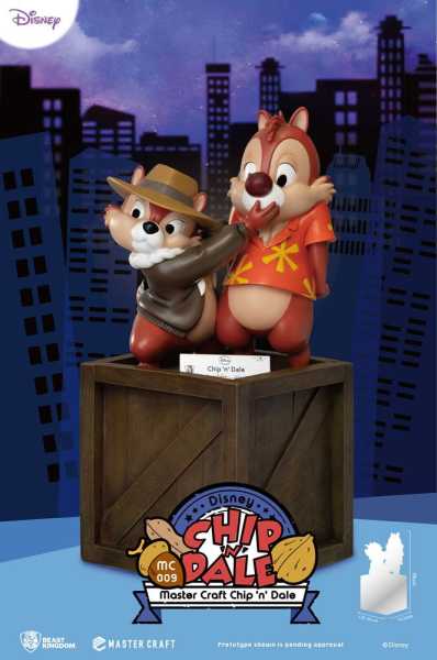 Chip und Chap Ritter des Rechts (Chip 'n Dale: Rescue Rangers) Master Craft Statue