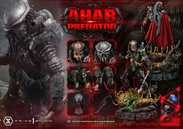 AUF ANFRAGE ! Predator 1/4 Ahab Predator (Dark Horse Comics) 85 cm Statue