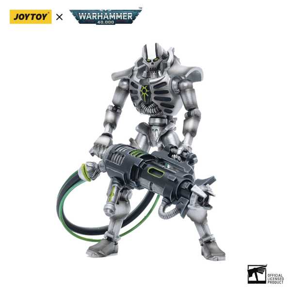 Joy Toy Warhammer 40k Necrons Sautekh Dynasty Immortal & Tesla Carbine Actionfigur