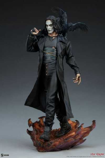 AUF ANFRAGE ! The Crow - Die Krähe The Crow 56 cm Premium Format Statue