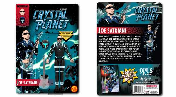 Joe Satriani Crystal Planet 5 Inch FigBiz Actionfigur