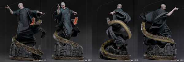 AUF ANFRAGE ! Harry Potter Legacy 1/4 Voldemort & Nagini 58 cm Replica Statue