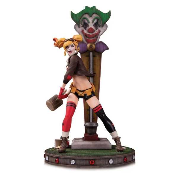 DC Bombshells Harley Quinn 2 34 cm Statue Deluxe Version