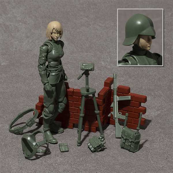 Mobile Suit Gundam G.M.G. Principality of Zeon General Soldier 03 10 cm Actionfigur
