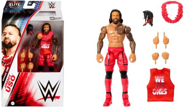 WWE Elite Collection Series 106 Jimmy Uso Actionfigur